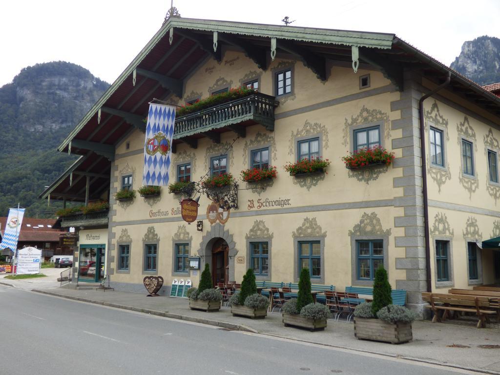 Gasthof Falkenstein - Metzgerei Schwaiger - Flintsbach Exterior foto
