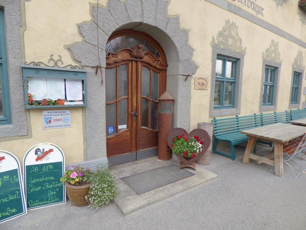 Gasthof Falkenstein - Metzgerei Schwaiger - Flintsbach Exterior foto